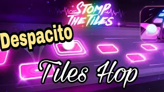 Tiles Hop GamePlayDespacito And Dance Monkey Music Tracks [upl. by Norred325]