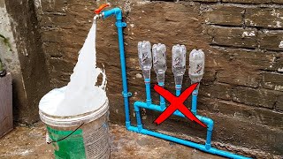 7 Amazing idea to fix PVC and prc pipe low pressure water most people dont know [upl. by Kidd]