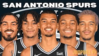 SAN ANTONIO SPURS 20232024 NBA ROSTER [upl. by Karr218]