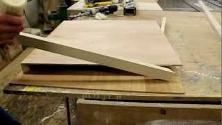 How to make a Braced Panel for Encaustic Painting by Jon Peters [upl. by Aicnelev317]