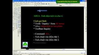 Tính diện tích chu vi trong AutoCAD  Lệnh Area [upl. by Scurlock]