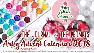 Artsy Advent Calendar 2018  the Prompts amp the Journal [upl. by Gifford]