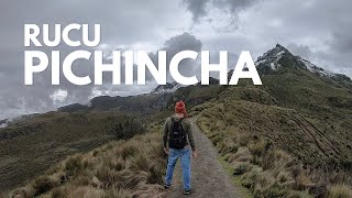 EL VOLCÁN QUE RESGUARDA A QUITO  Rucu Pichincha Ecuador [upl. by Eicirtap]