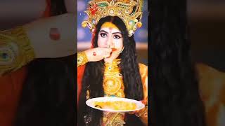 जय अम्बे मां 👣🙏  माता रानी की महिमा  🌺🙏 sorts matarani navratri status hearttouching yt [upl. by Lewanna]