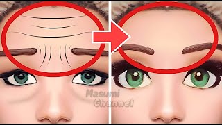 How To Reduce Forehead Wrinkles amp Frown Lines Between Eyebrows Naturally [upl. by Lednew]