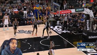 FlightReacts To Warriors vs Spurs Full Game Highlights  March 11 2024 [upl. by Aicenek248]