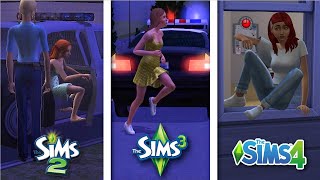 Sims 2 vs Sims 3 vs Sims 4  Sneak Out [upl. by Sairu598]