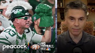 New York Jets fans triggered by PreTraining Camp Power Rankings  Pro Football Talk  NFL on NBC [upl. by Anam]