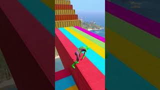 GTA 5 Epic Ragdolls  SpiderMan JumpsFails ep 423 [upl. by Ennoryt]