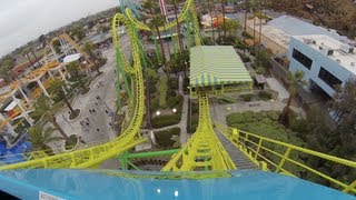 Boomerang Front Seat HD POV  Knotts Berry Farm [upl. by Osnohpla]