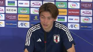 Coach Hajime Moriyasu amp Ayase Ueda after Japan heads into Asian Cup last 16｜森保 一｜上田 綺世｜Samurai Blue [upl. by Curt]