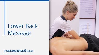 Lower Back Massage [upl. by Zippora]