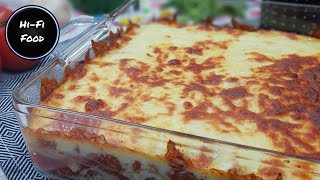 Best Lasagne recipe by HiFi Food [upl. by Yahska]