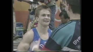 Holger Behrendt GDR  Olympics 1988  Team Competition  Horizontal Bar [upl. by Atilef]