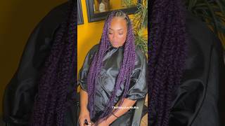 Knotless Braids Over Locs [upl. by Bezanson963]