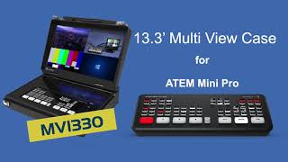 MultiView Display Case for ATEM Mini Pro 『MV1330』 [upl. by Nedmac]