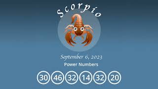 Scorpio horoscope for September 6 2023 [upl. by Sherar51]