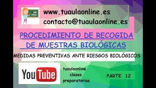 MEDIDAS PREVENTIVAS ANTE RIESGOS BIOLÓGICOS [upl. by Eilsehc]