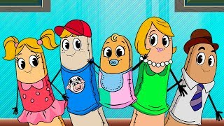 Two Little Hands Go Clap Clap Clap Rhyme With Lyrics  English Kids Songs  Learning Videos For Kids [upl. by Htelimay]