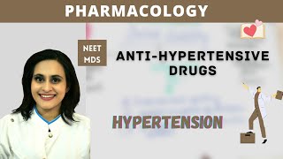 antihypertensive drugs  pharmacology [upl. by Cece]