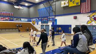 Vacaville Will C Wood Vs Roseville Woodcreek High School Girls Varsity Basketball 2nd Half [upl. by Anen125]