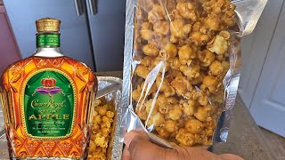 Caramel amp Crown Royal Apple Popcorn [upl. by Abdulla344]