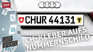 CHKleber auf dem Nummernschild  Late Update mit Michael Elsener  Comedy  SRF [upl. by Corby]