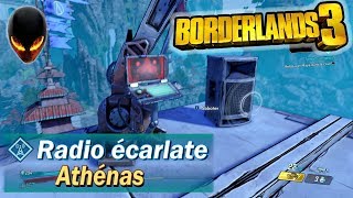 BORDERLANDS 3  Radio écarlate  Athénas 11  Défi déquipage [upl. by Esinev]