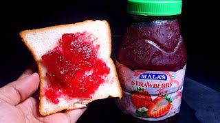 Malas Strawberry Jam Unboxing jamfood [upl. by Scholz]