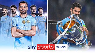 Ilkay Gundogan returns to Manchester City on a free transfer from Barcelona [upl. by Greenebaum]