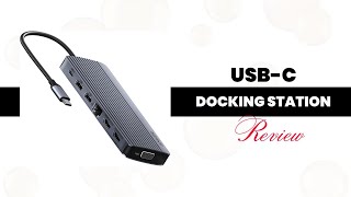 Anker 14in1 USBC Docking Station Review Triple Display for MacBook Dell HP  Docking Station [upl. by Waers]