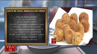 QOFTE ME PESHK KARKALECA DHE PATATE Recete nga zonja Vjollca [upl. by Merna694]