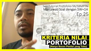 Cara Membuat Portofolio SNMPTN  SBMPTN  Kriteria Peniliaian Gambar Suasana  Waluyohadi [upl. by Wasserman442]