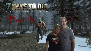 Molly and Wade Play 7 Days To Die Part 4 Holes [upl. by Norby]