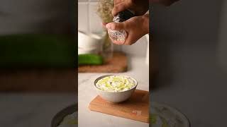 Easy To Make Tzatziki Dip  Cucumber and Yogurt Dip [upl. by Melodee]