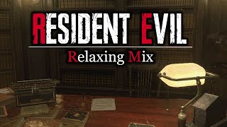 Ambient amp Relaxing Resident Evil Music w⧸ Rain amp Storm Ambience Reupload [upl. by Ffej607]