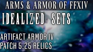 Idealized Artifact Armor FFXIV Patch 525 [upl. by Jessica383]