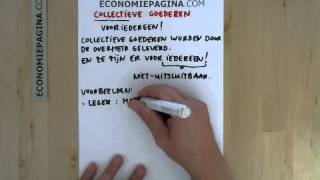 Collectieve goederen Economiepaginacom [upl. by Nhtanhoj658]