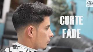 CORTE FADE PASO A PASO  DESVANECIDO PARA HOMBRE [upl. by Kirbee]