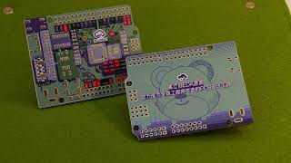 A multicolor silkscreen PCB designed using EasyEDA PCBdesign EasyEDA [upl. by Naara]