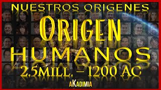 HUMANOS 💥NUESTRA EVOLUCION【25mills1200 AC】EDAD de PIEDRA  BRONCE💥🛑DOCUMENTAL Akadimia [upl. by Aimahc785]