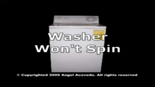 General Electric Washing Machine Not Spinning [upl. by Kaiser774]