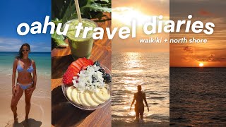 HONOLULU VLOG  a week in Oahu exploring Waikiki amp the North Shore [upl. by Nosecyrb291]