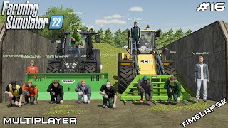 HARVESTING 4000000L SILAGE  The Old Stream Farm  Farming Simulator 22 Multiplayer  Episode 16 [upl. by Eneg249]