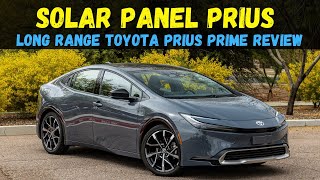 Solar Panel Equipped Toyota Prius Prime Review [upl. by Kimble133]