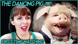 The Dancing Pig 1907 FIRST TIME WATCHING Reaction amp Commentary [upl. by Sinnaiy]