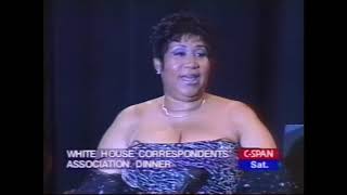 Aretha Franklin 1999 White House Corrospondents Dinner Performances [upl. by Nugent]