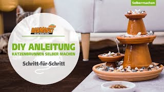 Katzenbrunnen selber machen  GLOBUS BAUMARKT [upl. by Longan121]