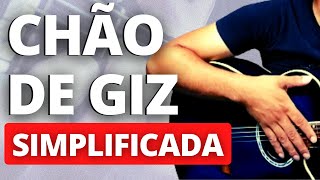 Como tocar Chão de Giz Zé Ramalho no violão AULA DE VIOLÃO INICIANTE [upl. by Norris]