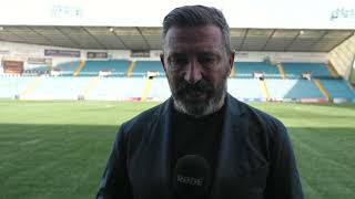 St Johnstone H  Postmatch Derek McInnes [upl. by Anillehs]